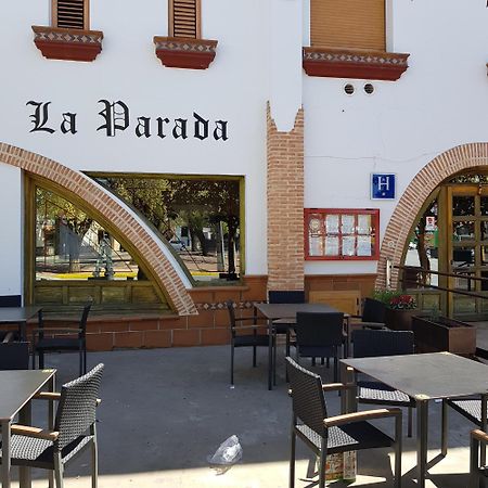 Hostal La Parada Pedro Muñoz Zewnętrze zdjęcie